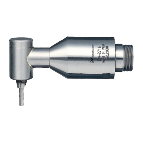 Nakanishi RA-271E Operation manual