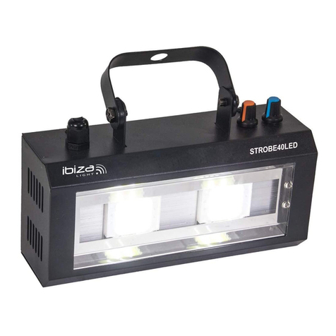 Ibiza STROBE40LED manual