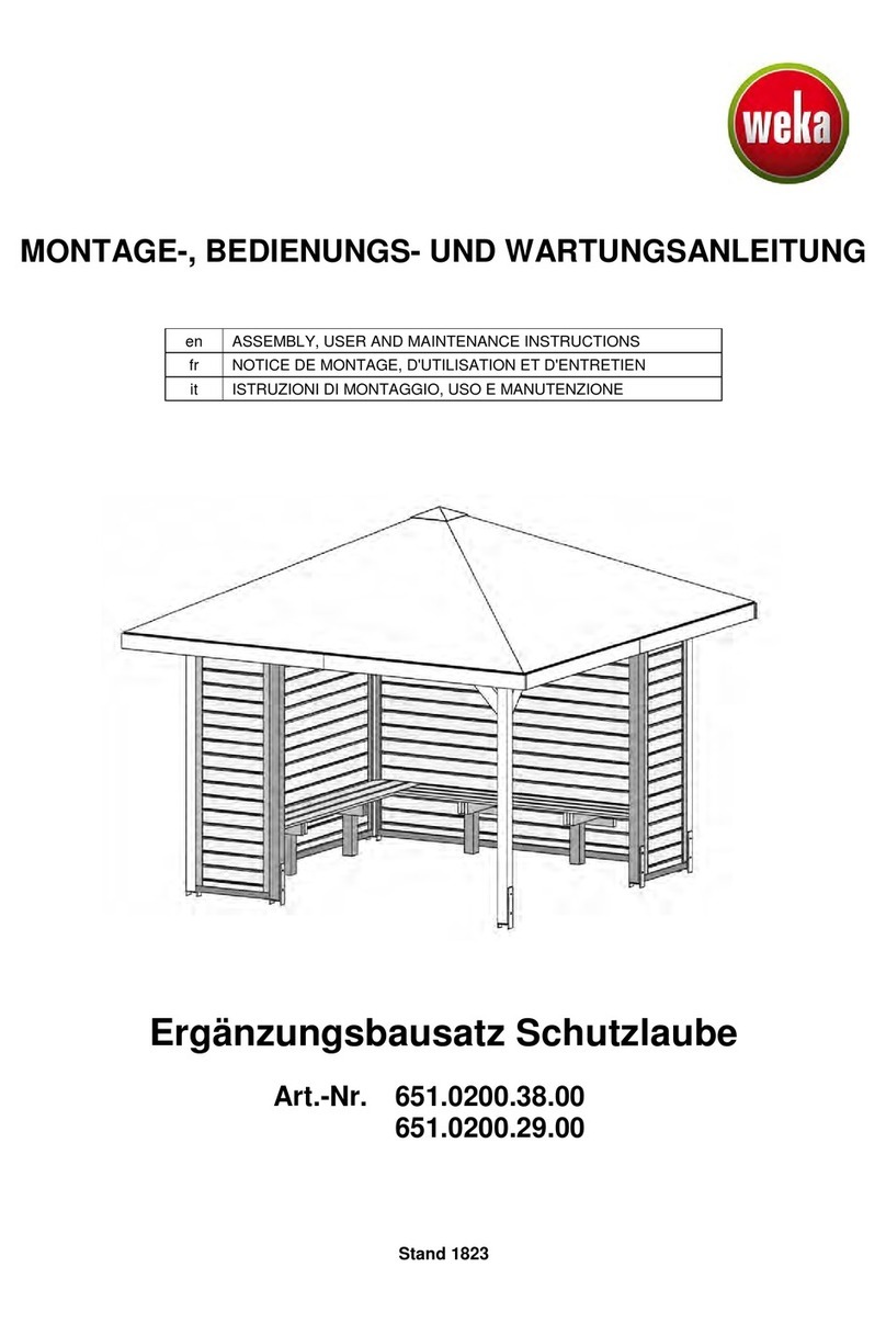 Weka 651.0200.38.00 Operating instructions