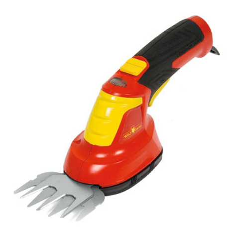 Wolf Garten LI-ION POWER FINESSE 50 R Directions for use Wolf Garten LI-ION POWER FINESSE 50 R Directions for use
