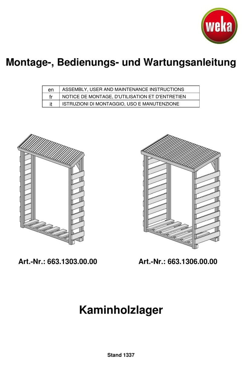Weka 663.1303.00.00 Operating instructions