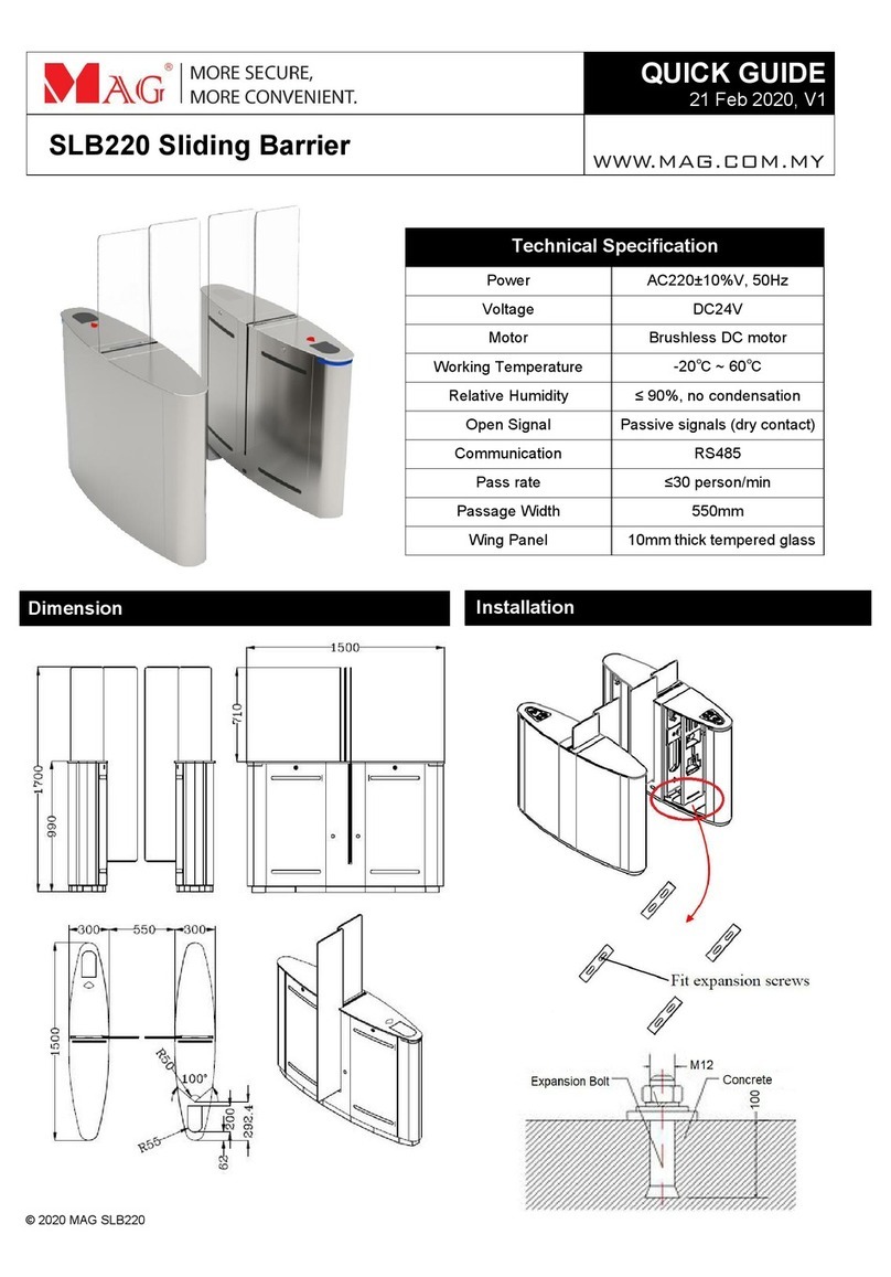 MAG SLB220 User manual
