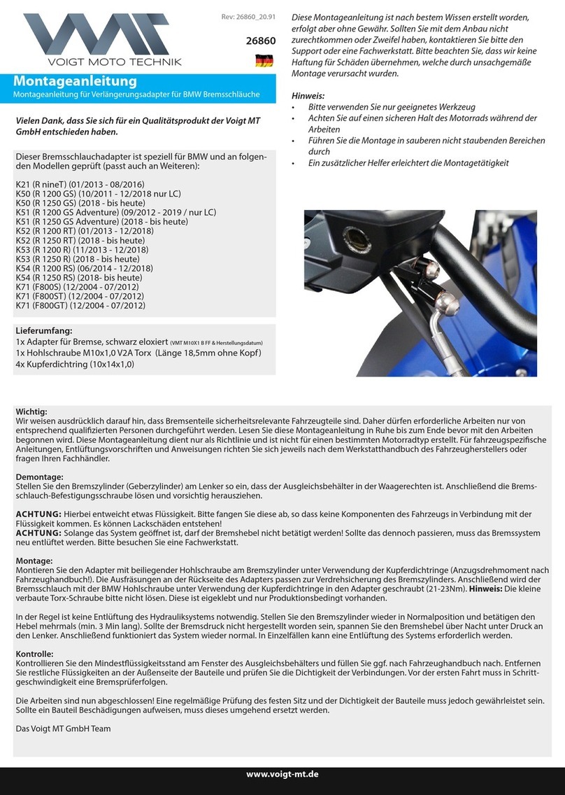 VOIGT MT 26860 User manual