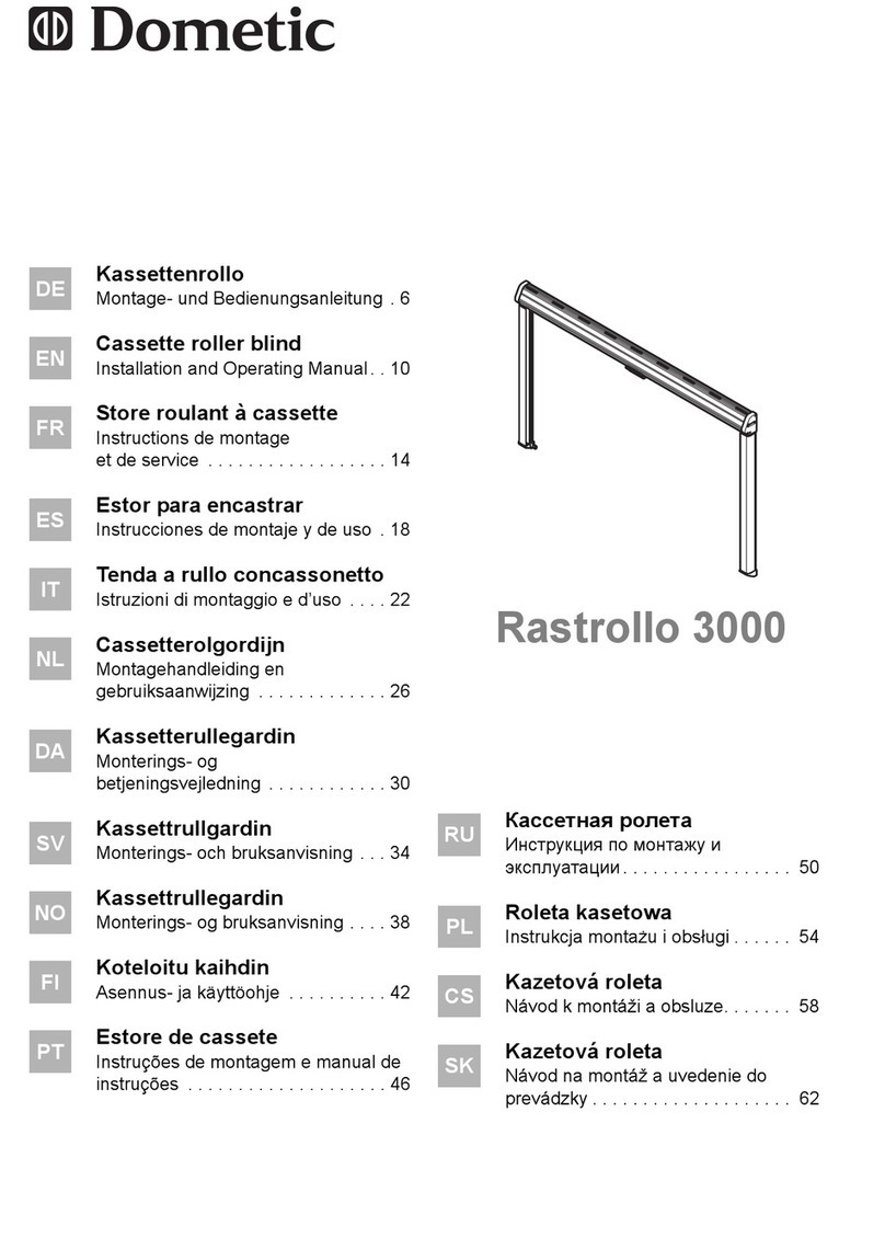 Dometic Rastrollo 3000 User manual