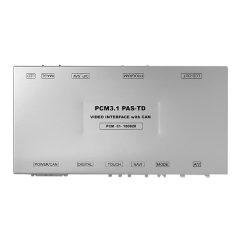 KAP PCM 3.1 PAS-TD User manual