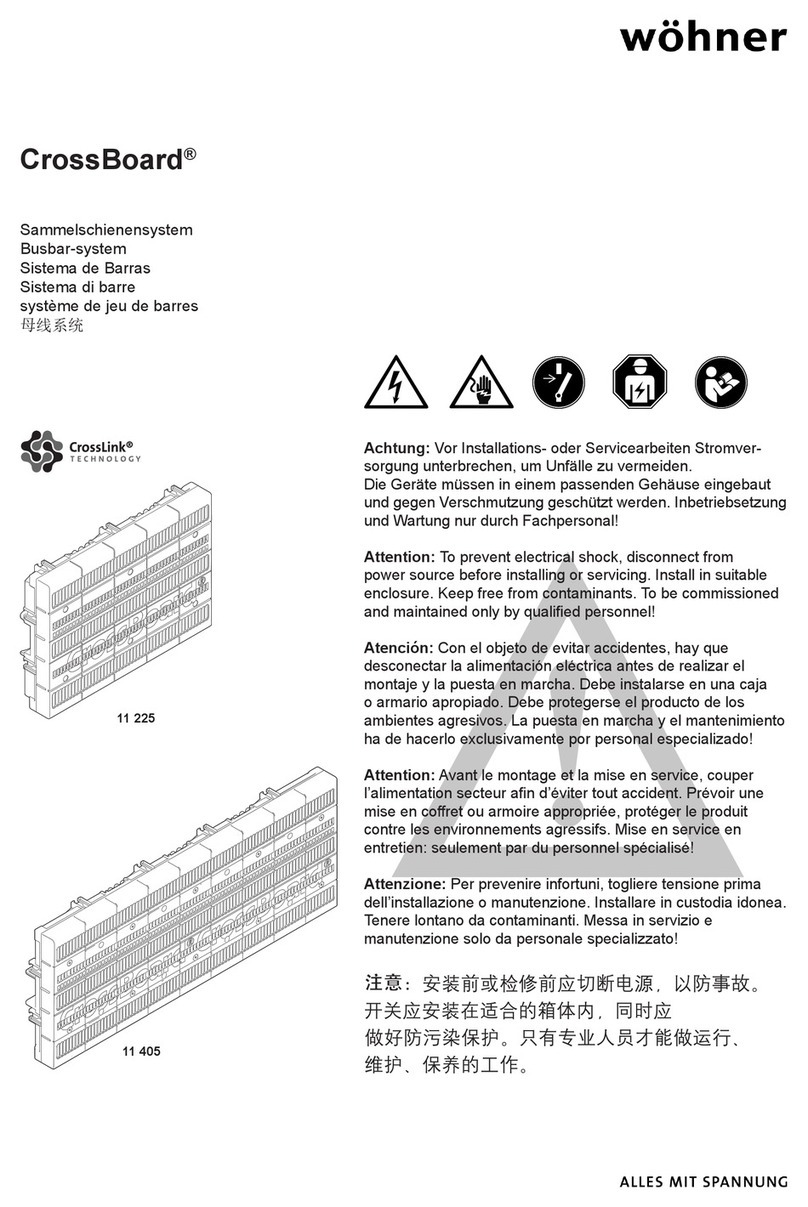 Wöhner CrossBoard 11 225 quick start guide