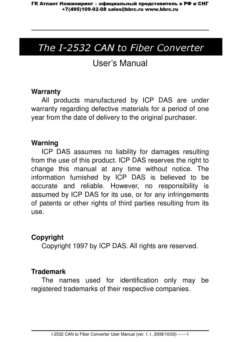 ICP DAS USA I-2532 user manual