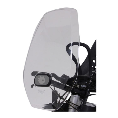 Yepp Windscherm User manual