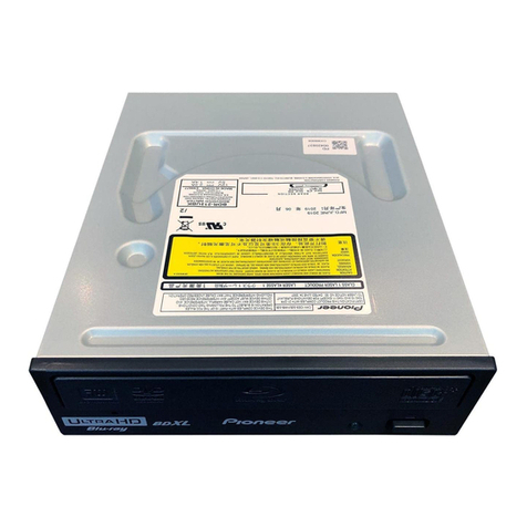Pioneer BDR-X12UBK User manual