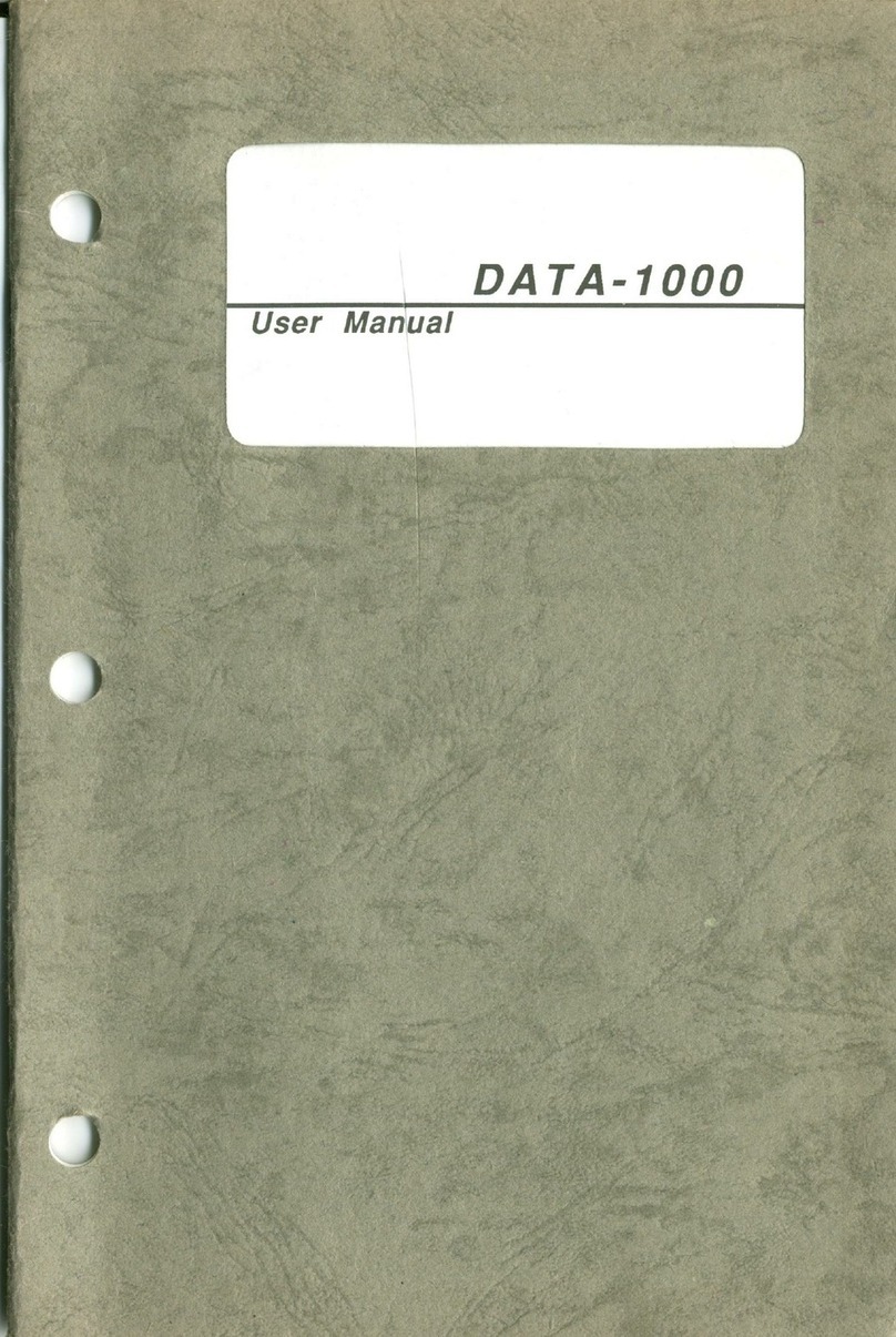 DTK Data-1000 user manual