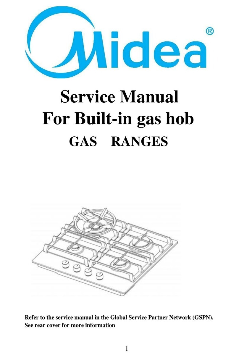 Midea NA64H3010AK Service manual