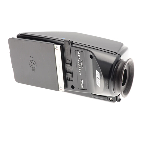 Hasselblad Meter Prism Finder PME90 user manual