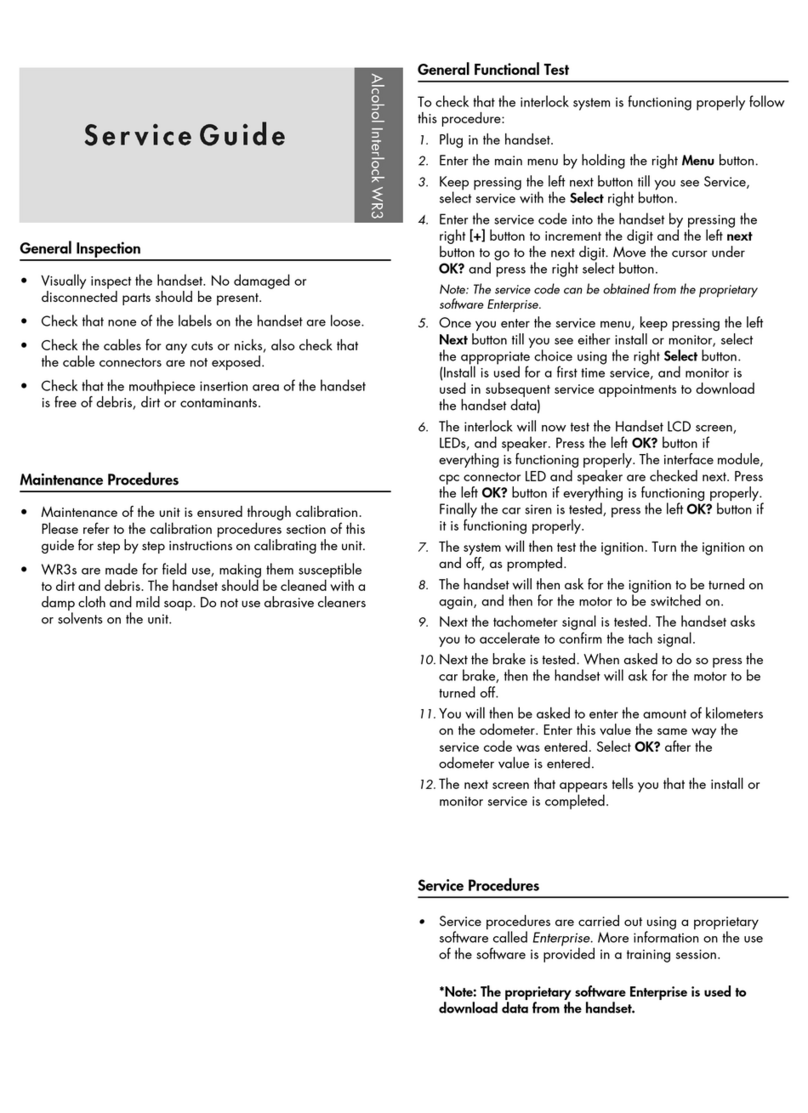 ACS WR3 Service guide