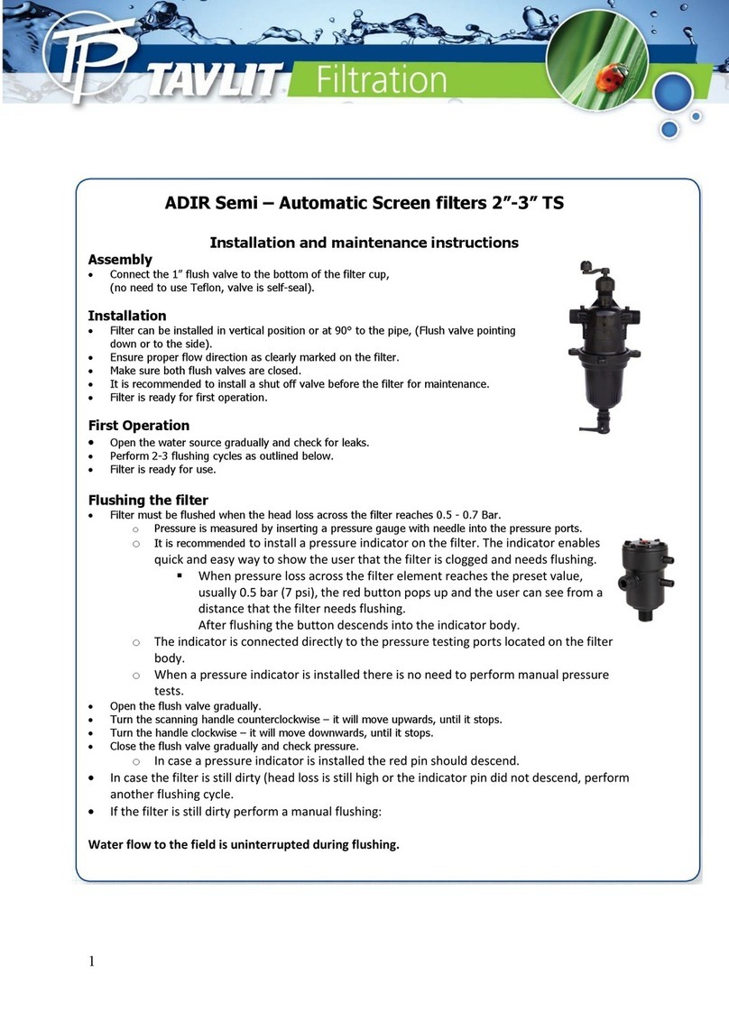 TAVLIT ADIR User manual