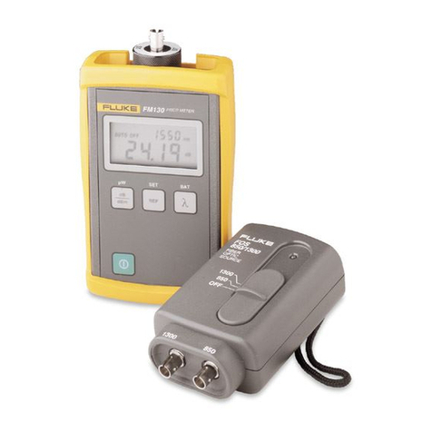 Fluke FTK100 User manual