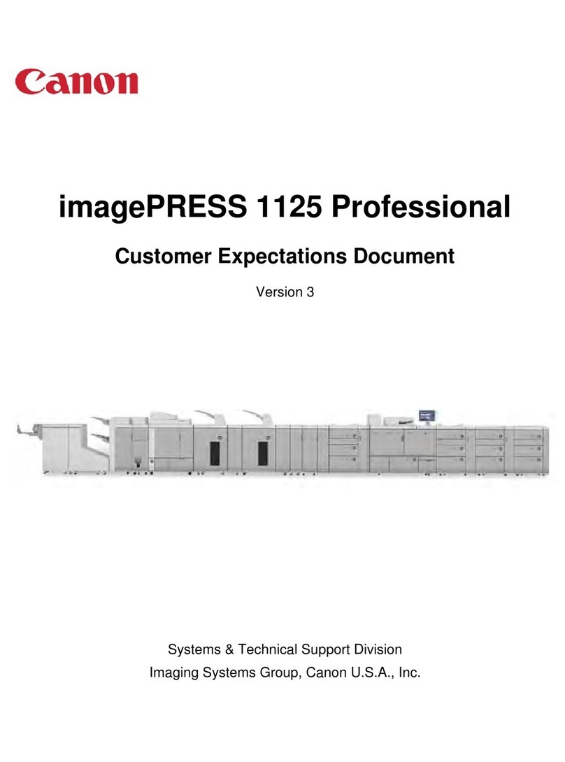 Canon imagePRESS 1125 Professional Technical manual Canon imagePRESS 1125 Professional Technical manual