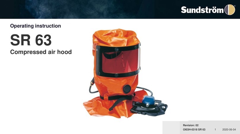 Sundstrom SR 63 operating instructions