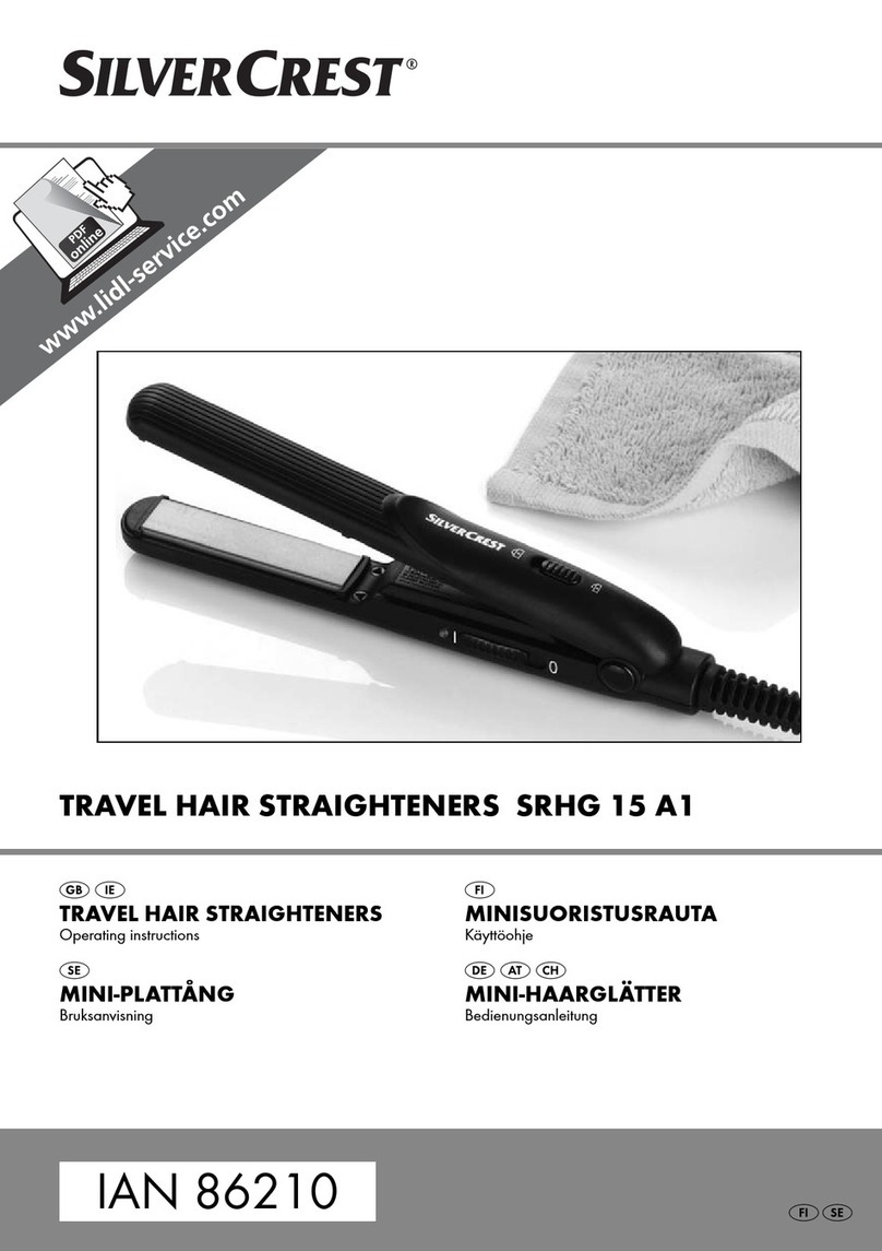 Silvercrest SRHG 15 A1 operating instructions