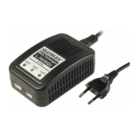 Multiplex MULTIcharger L-703 EQU User manual