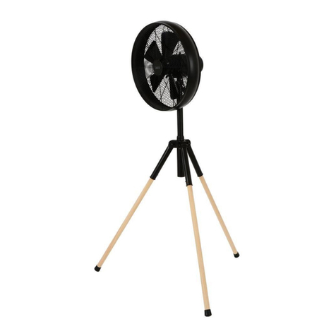 LUCCI Air AIRFUSION BREEZE TRIPOD FAN installation instructions
