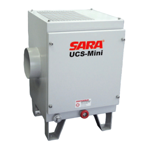 Sartorius SARA UCS mini Operating and maintenance instructions Sartorius SARA UCS mini Operating and maintenance instructions