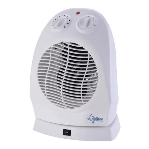 SUNTEC KLIMATRONIC Air Booster 2000 OSC User manual