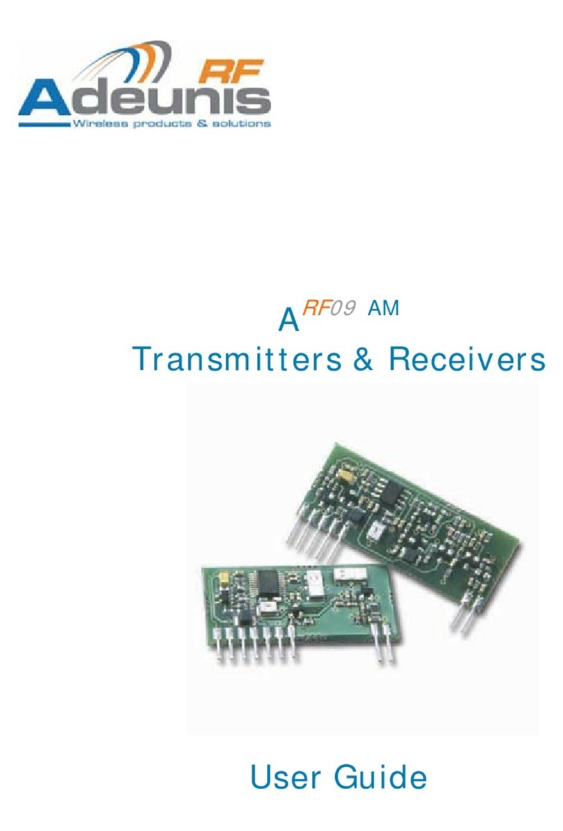 Adeunis RF ARF09 user guide