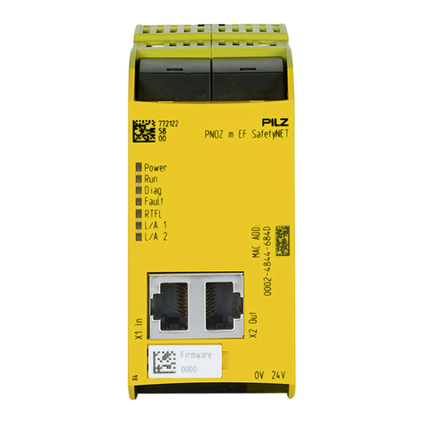 Pilz PNOZ m EF SafetyNET User manual