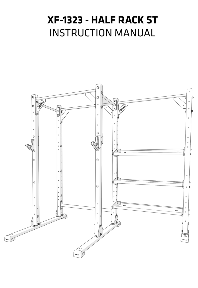 Muscle Power HALF RACK ST instruction manual
