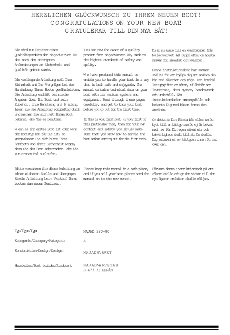 Najad 380 user manual