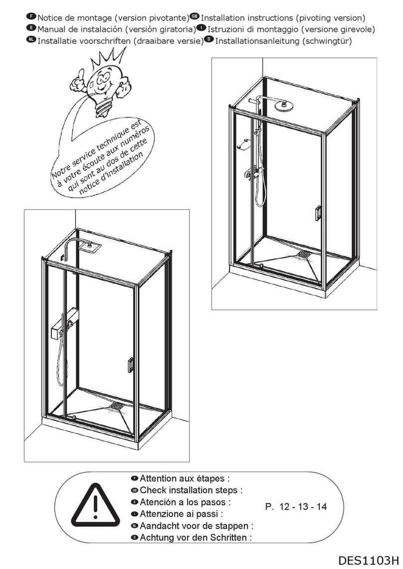 Kinedo EDEN 2 User manual Kinedo EDEN 2 User manual