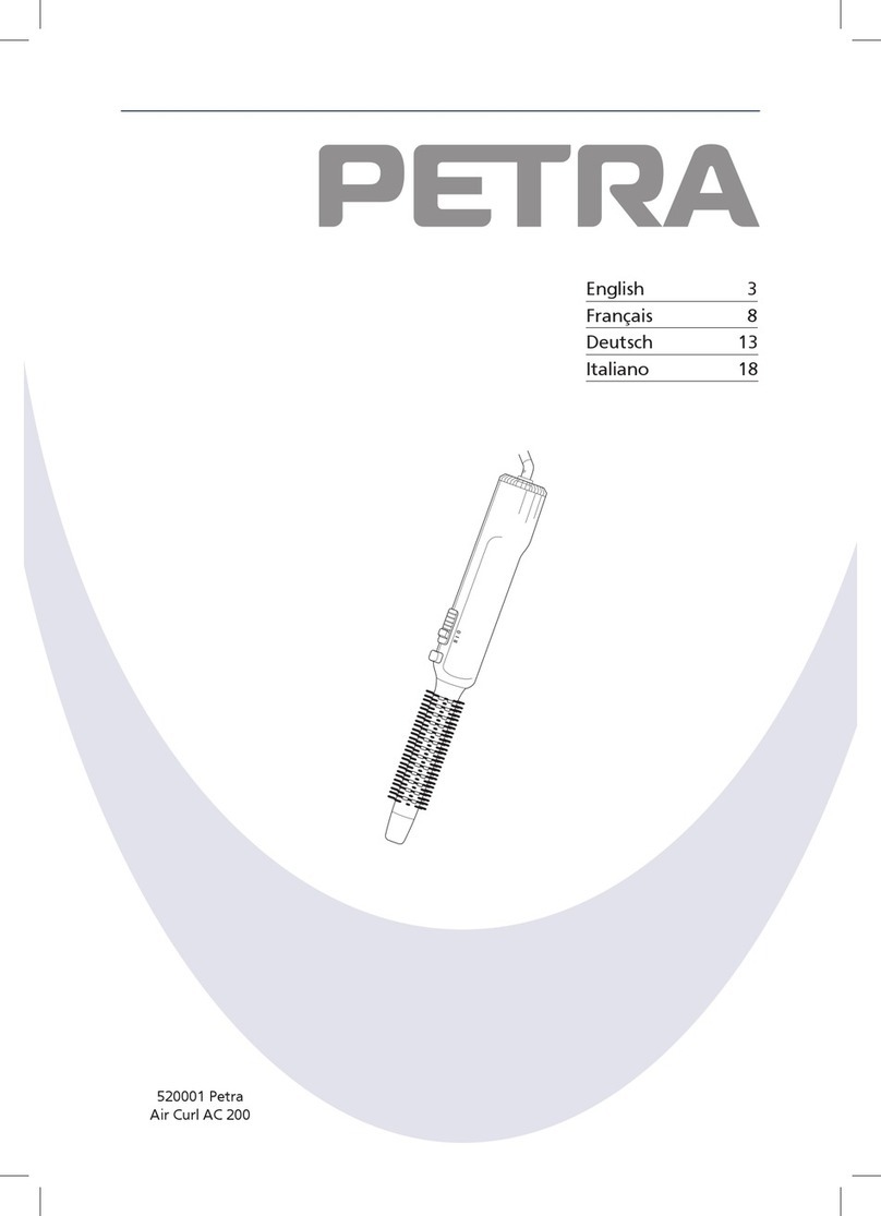 Petra Air Curl AC 200 manual