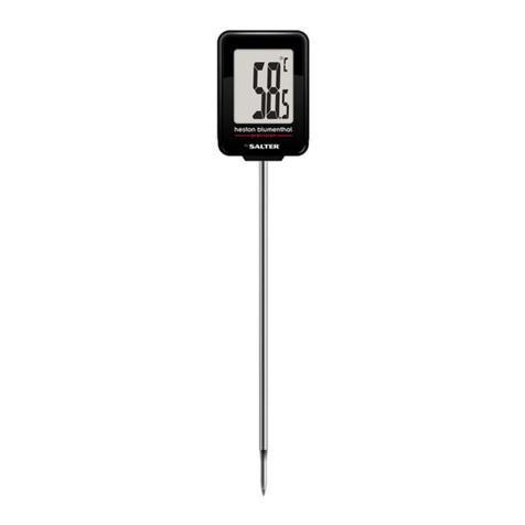 Salter Heston bluementhal precision meat... Product information sheet