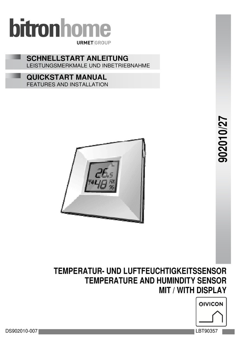 BitronHome 902010/27 Quick start manual