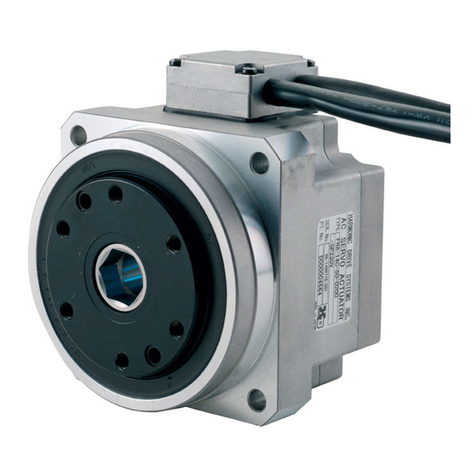 Harmonic Drive FHA-Cmini Series User manual