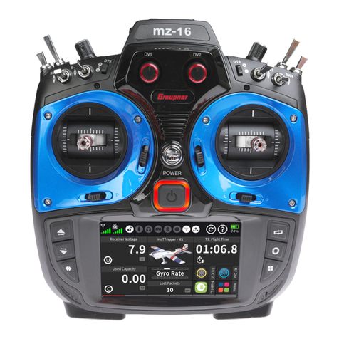 GRAUPNER mz-16 User manual