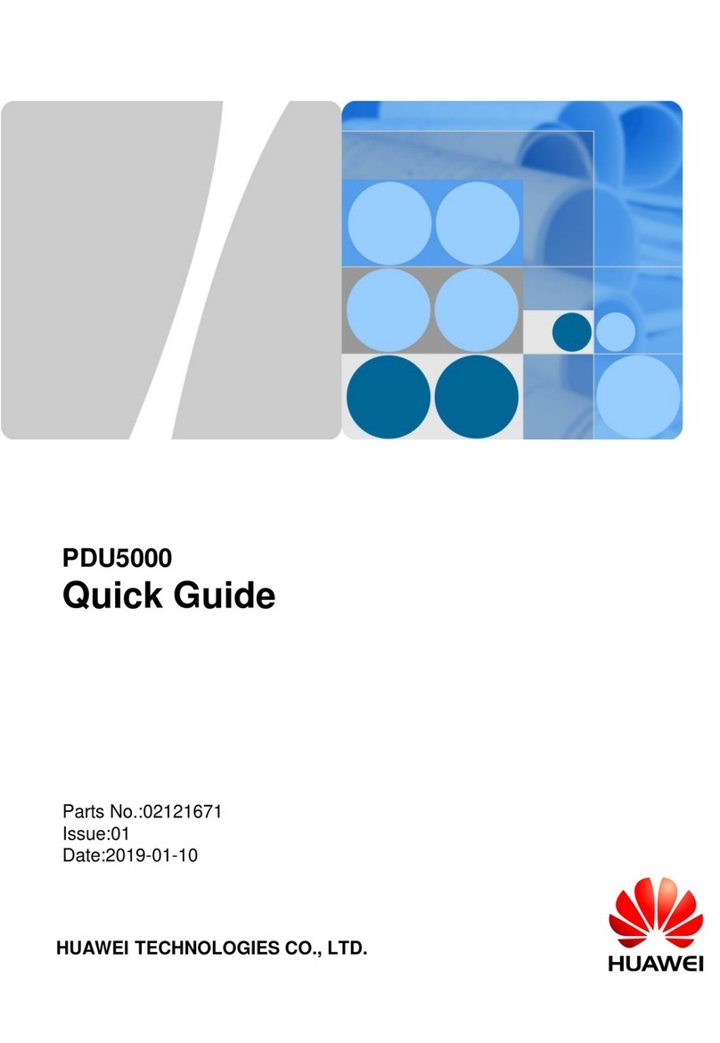 Huawei PDU5000 quick guide