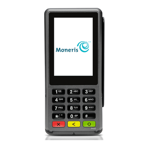Moneris V400c Setting up