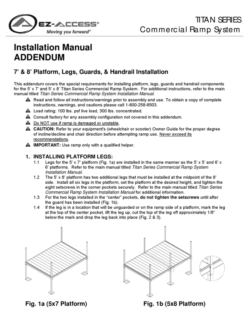 EZ-ACCESS Titan Series User manual