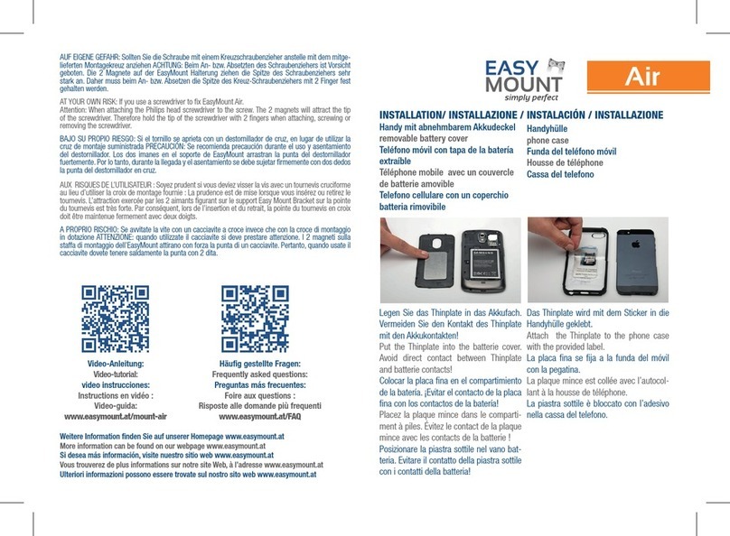 Easymount Air Installation