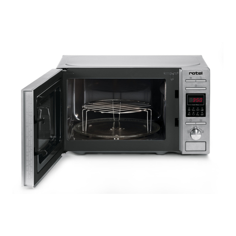 Rotel MICROWAVEOVEN1504CH Instructions for use