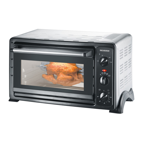 SEVERIN TOASTOFEN MIT UMLUFT TO 2036 Instructions for use