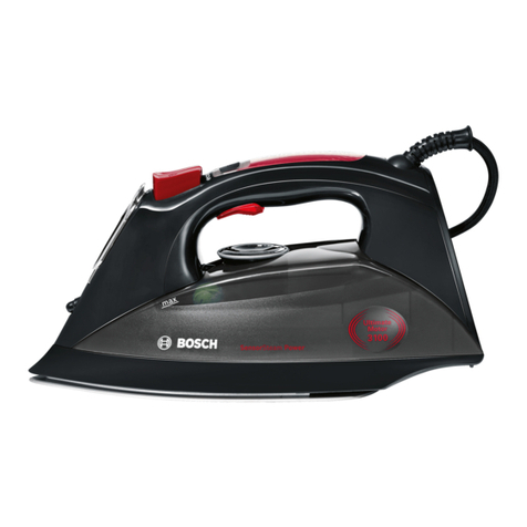 Bosch SENSORSTEAM TDS12 SERIES User manual