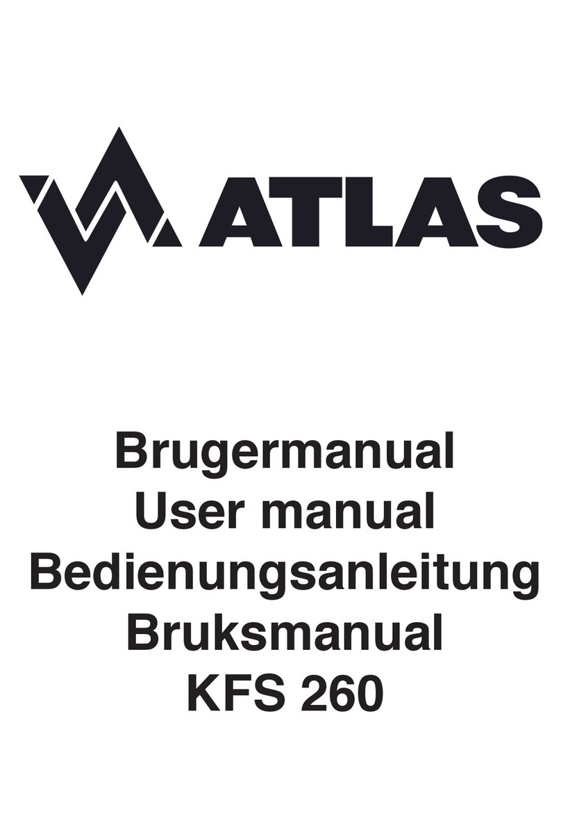 Atlas KFS 260 user manual