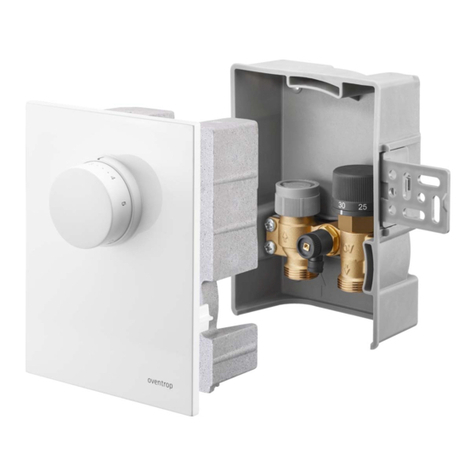 oventrop Unibox TQ RTL operating instructions