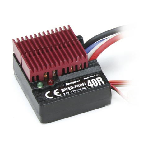 GRAUPNER SPEED PROFI 40R User manual