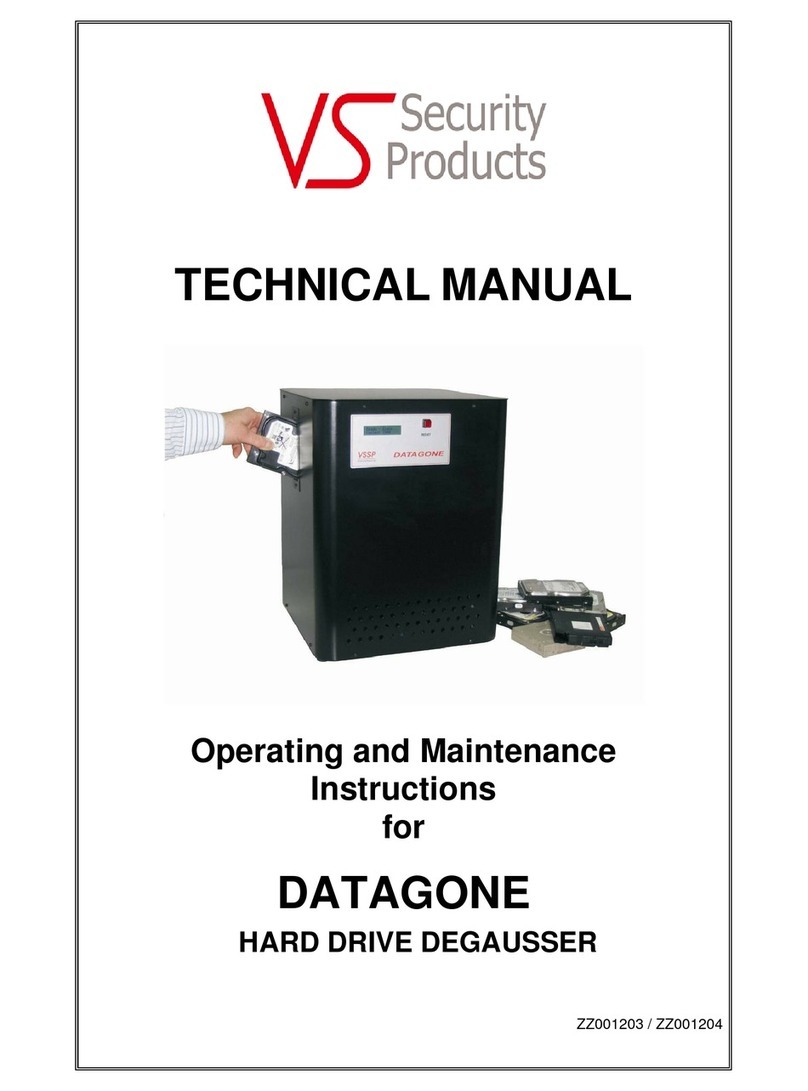 VS DATAGONE Operating and maintenance instructions