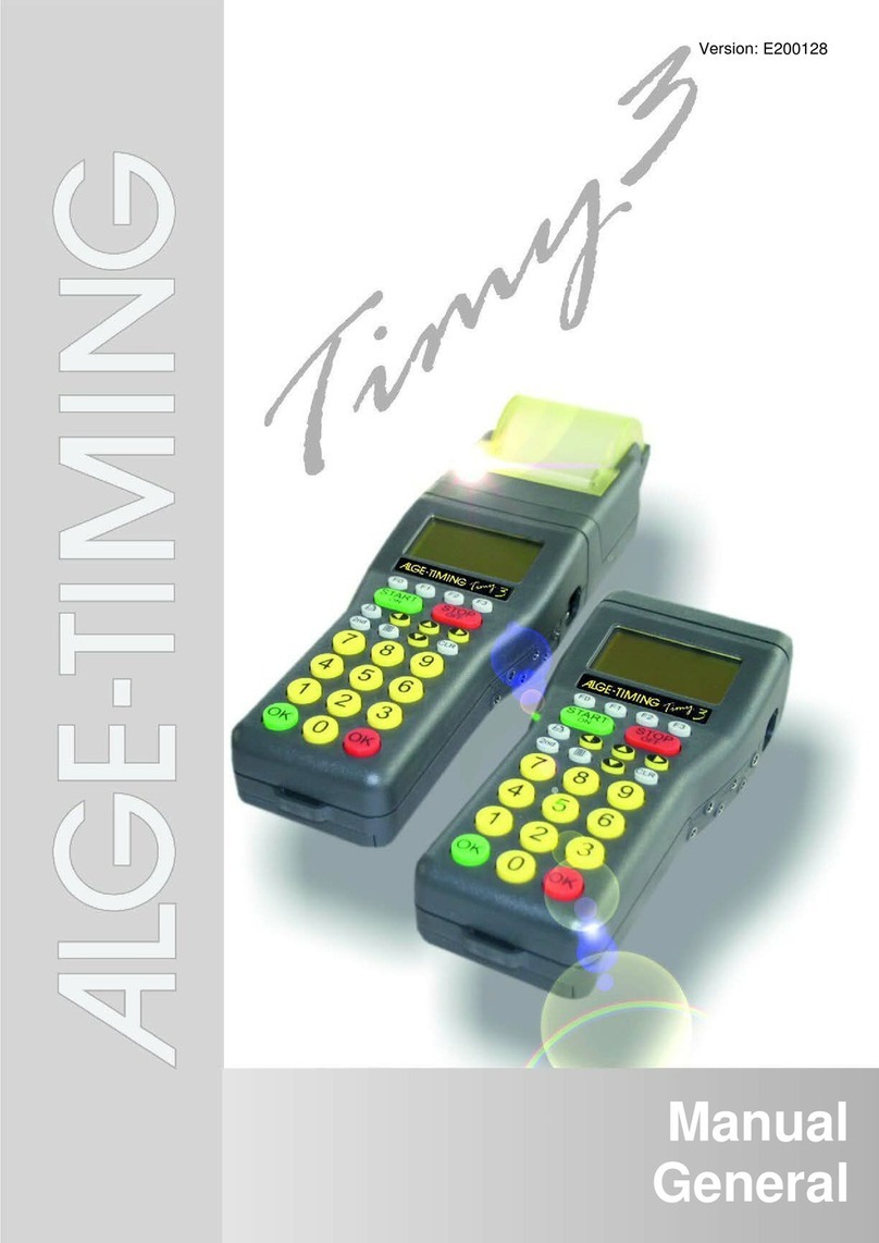 ALGE-Timing Timy3 W Configuration guide