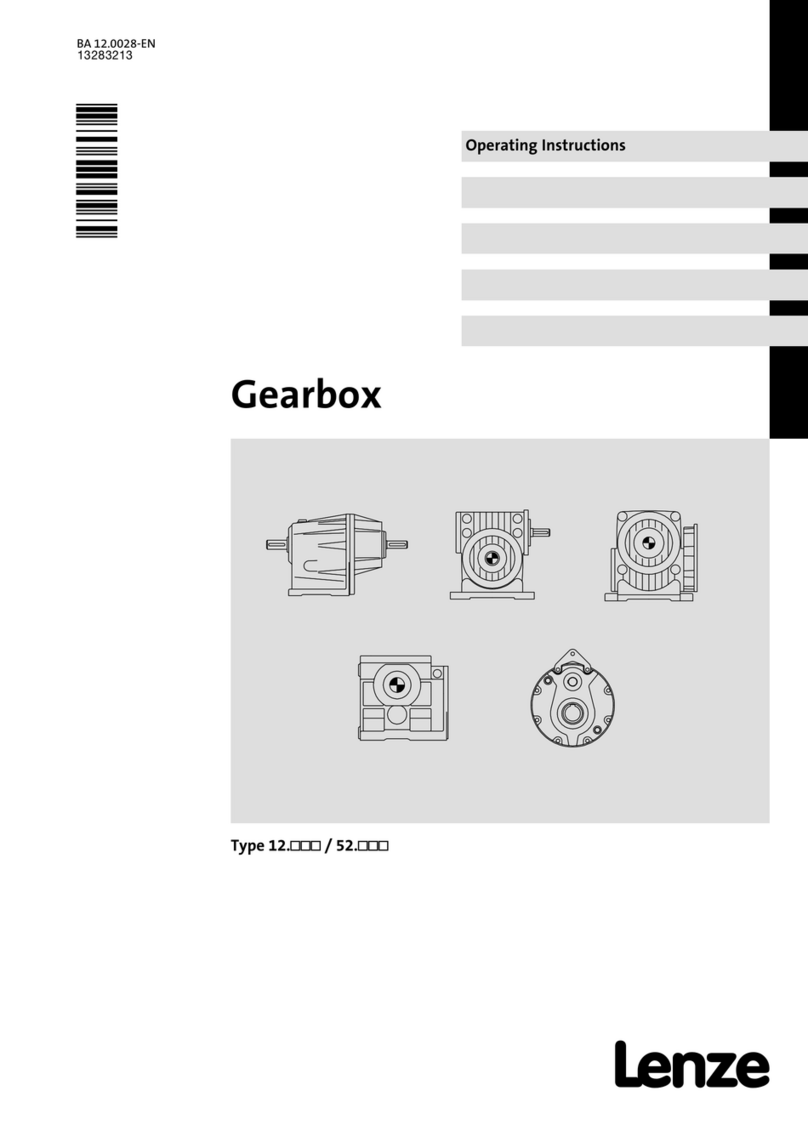 Lenze 12 Series User manual