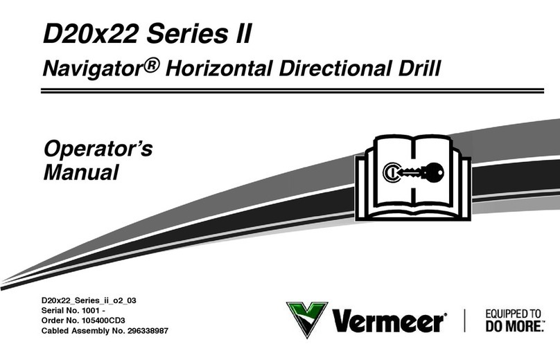 Vermeer D20x22 Series II Operator's manual